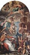 Sebastiano Ricci Maria in Gloria mit Erzengel Gabriel und oil painting reproduction